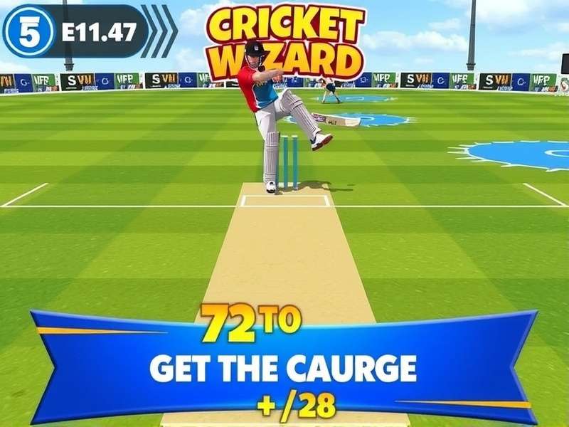 Virtual Cricket Wizard Gameplay Screenshot